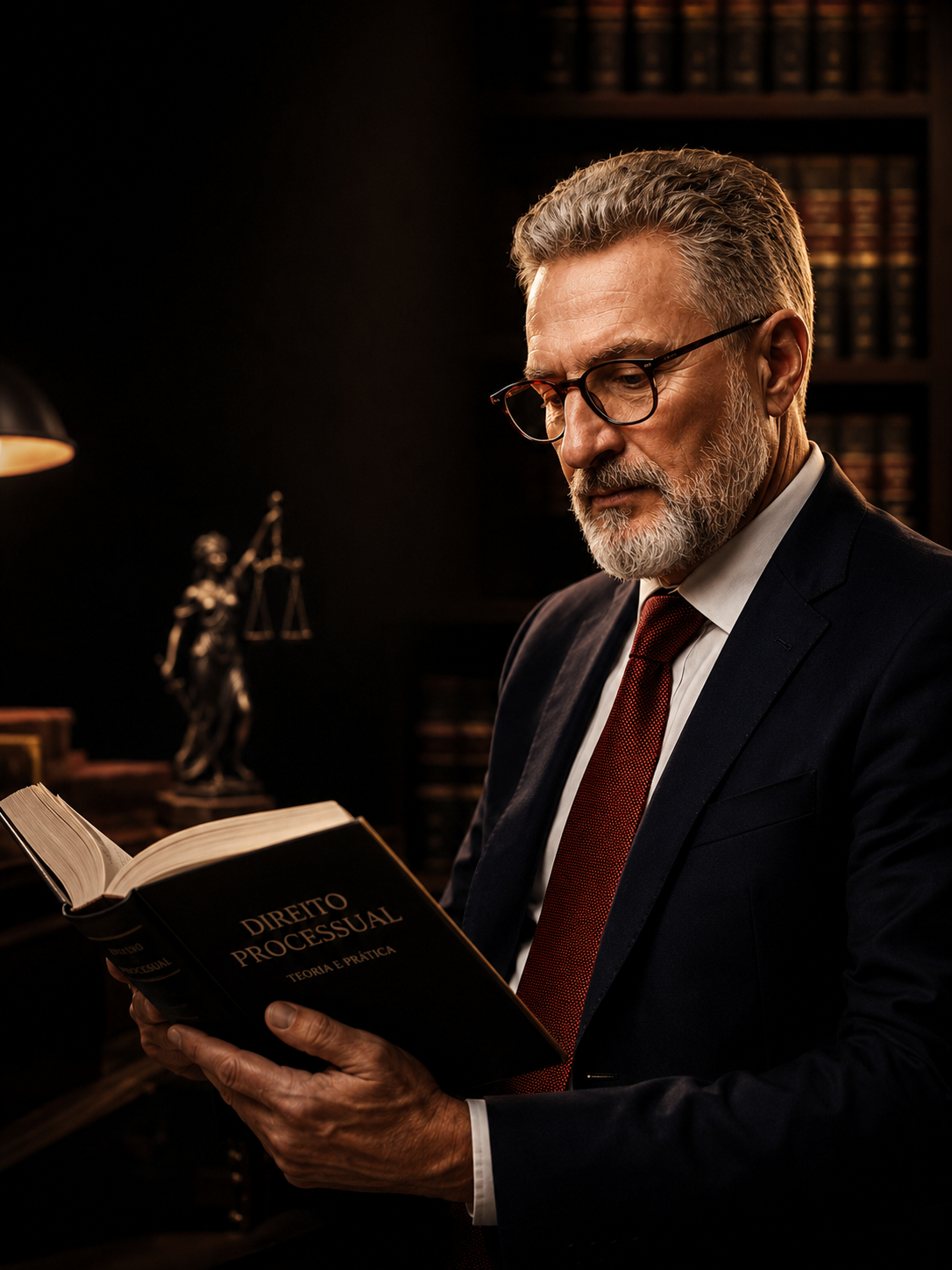 Advogado criminalista em escritório jurídico