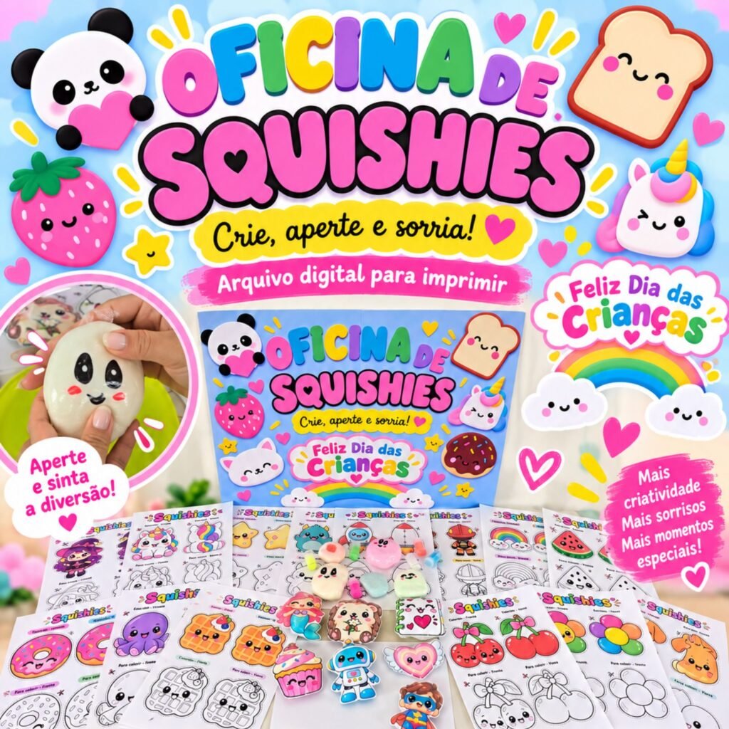 Oficina de squishies